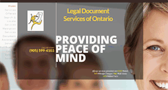 Desktop Screenshot of legaldocumentservices.ca